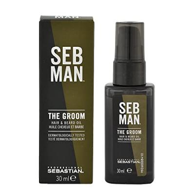 SEB MAN L'Huile Sublimatrice pour Cheveux et Barbe, 30 ml