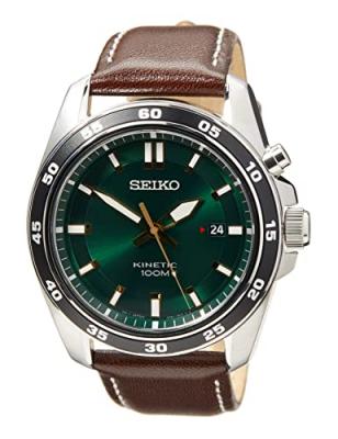 Seiko Hommes Montres bracelet, Vert, Taille Unique