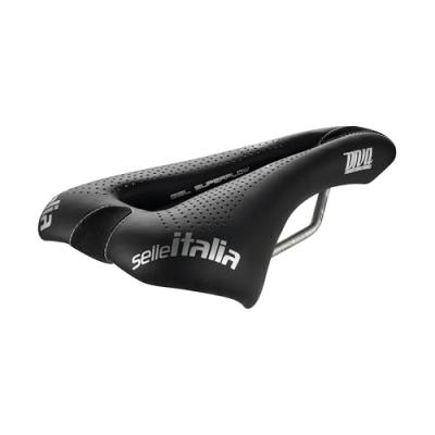 Selle Italia - Diva Gel Superflow - Selle taille S, noir/gris