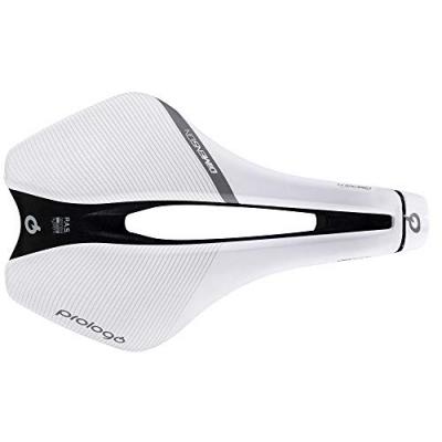 Selle Prologo Nago Evo X8 CPC - White - Black Selles