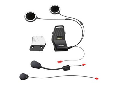 Ensemble fixation, micro et oreillettes pour Sena 10S