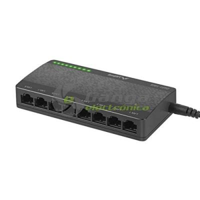 Sennheiser LANBERG Switch DSP1-1008 - 8 PUERTOS GIGABIT - CHIPSET REALTEK RTL8370N-VB