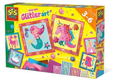 SES Creative&reg; Jeu cr&eacute;atif art des paillettes sans tache
