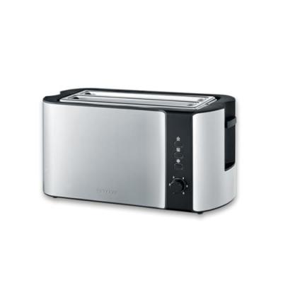 Grille-pains 2 fentes 1400w inox/noir - at2590 at2590