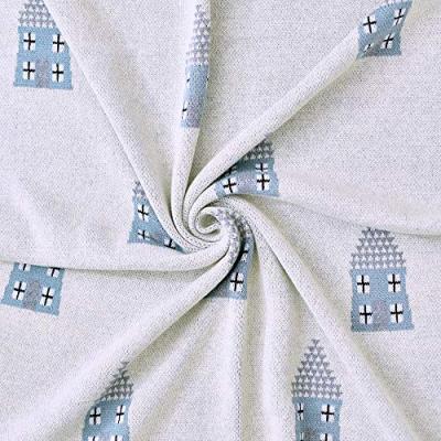Sevira Kids - Couverture b&eacute;b&eacute; l&eacute;g&egrave;re en coton biologique - Maisons