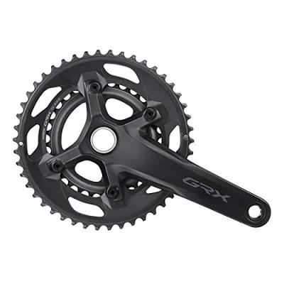 P&eacute;dalier Shimano GRX 600 (2 x 10 vitesses) - Noir} - 46/30T, Noir}