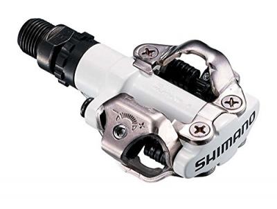 P&eacute;dales Shimano PD-M520 - Taille unique Blanc P&eacute;dales automatiques