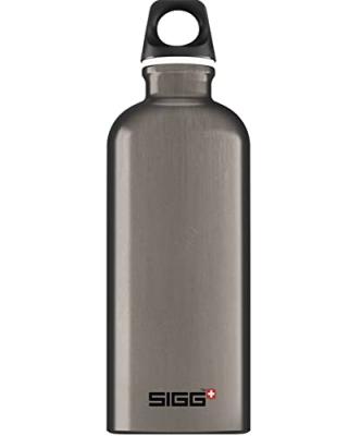 Sigg bouteille d'eau 0Traveller,6 litre gris fonc&eacute;/brun