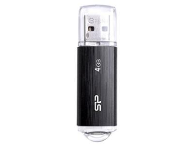 Silicon Power Ultima U02 lecteur USB flash 4 Go USB Type-A 2.0 Noir