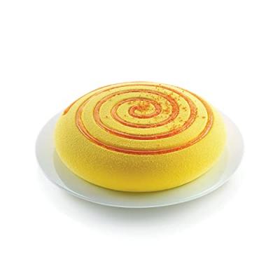 Moule &Agrave; G&acirc;teau Fantaisie Silikomart Girotondo 25.2 Cm Gris 3d