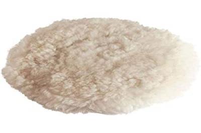 Bonnet de polissage auto-agrippant en laine d'agneau, 125 mm, 125 Mm