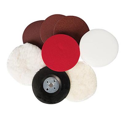 Kit 8 accessoires de pon&ccedil;age et de polissage Silverline