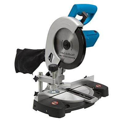 Silverline scie radiale combin&eacute;e 210mm 1400w AUC5024763125393