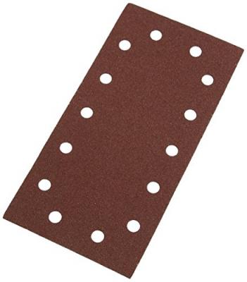 Silverline Feuilles abrasives Velcro - Lot de 10