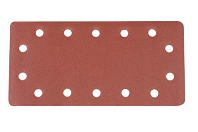 Silverline 595752 10 feuilles abrasives 1/2 &agrave; trous 115 x 230 mm Grain 240