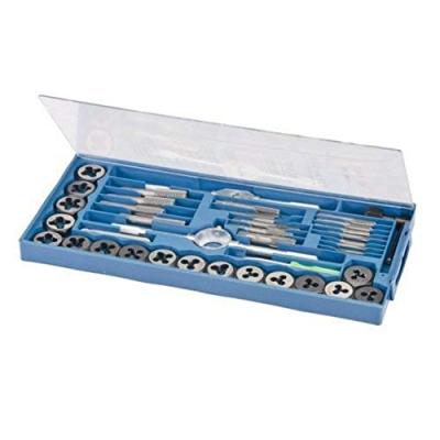 Silverline - Tarauds et fili&egrave;res, coffret 40 pcs, 40 Pcs