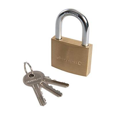 Silverline MSS04 Cadenas en laiton 50 mm