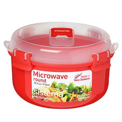 Sistema si1113 bo&icirc;te &agrave; micro-ondes plastique rouge 45 x 35 x 25 cm