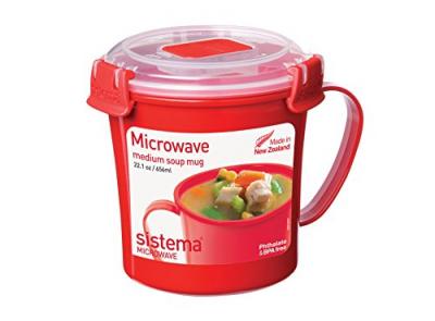 Mug &Agrave; Soupe Micro-ondes 656 Ml Sistema - Le Mug &Agrave; Soupe