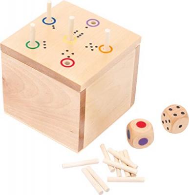 Small foot jeu du cube en bois yeun