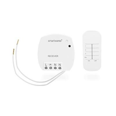 Variateur encastrable avec t&eacute;l&eacute;commande Smartwares SH4-99560 230 V - 100 W port&eacute;e 30 m