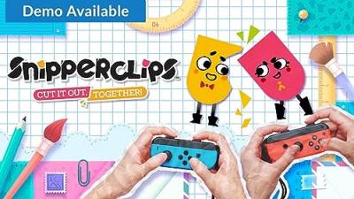 Nintendo Snipperclips Plus - Cut it out, together! Nintendo Switch - Neuf