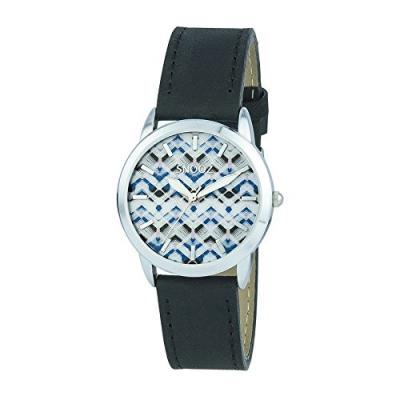 Snooz Femme Analogique Quartz Montre avec Bracelet en Cuir Saa1040-74
