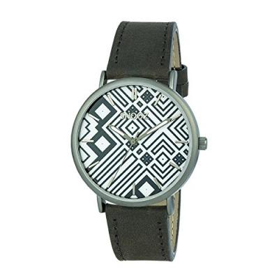 Snooz Homme Analogique Quartz Montre avec Bracelet en Cuir Saa1041-76