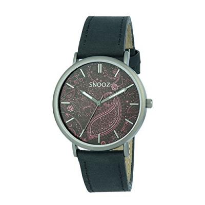 Snooz Homme Analogique Quartz Montre avec Bracelet en Cuir Saa1041-86