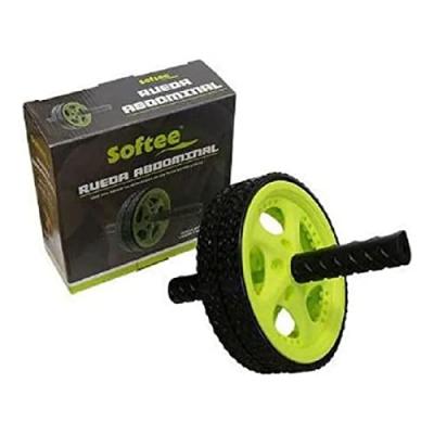 Softee Abdominal Training Wheel Chip Strap Vert,Jaune,Noir