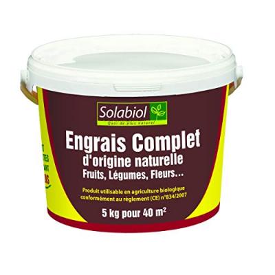 SOLABIOL Engrais complet - 5 kg