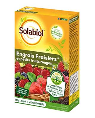 SOLABIOL SOFRAY750 Engrais Fraisiers Et Petits Fruits 750 G, Incolore