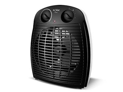 Solac - chauffage soufflant 2000w noir elogio -