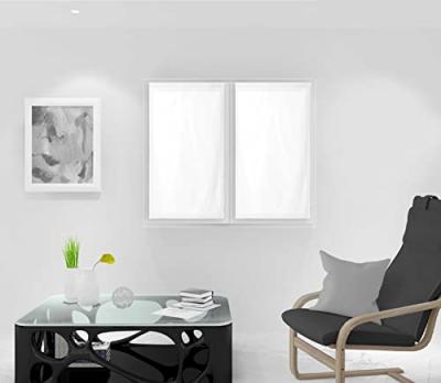 Paire de brise bise 45x90 cm dolly blanc, par Soleil D'ocre Blanc