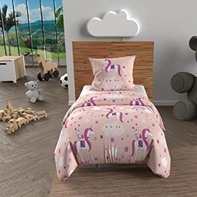 Parure de lit enfant Licornes 120x150
