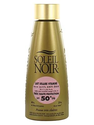 Soleil Noir Lait Solaire Vitamin&eacute; Tr&egrave;s Haute Protection SPF50+ 150 ml