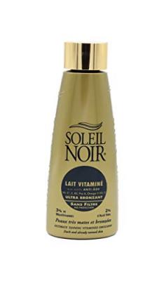 Soleil Noir Lait Vitamin&eacute; Sans Filtre Ultra Bronzant - Flacon 150 ml