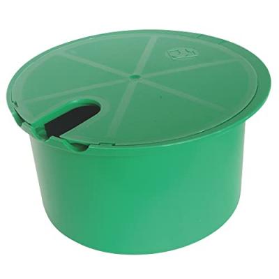 Bouche d'arrosage avec vanne 1/4 de tour coud&eacute;e - M&acirc;le Femelle 3/4