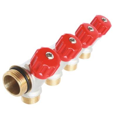 COLL SANI EASY LOCK 4 SORTIES 3/4-1/2M avec mini vannes