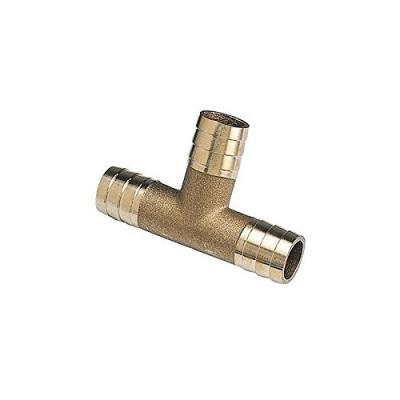 Raccord cannel&eacute; T&eacute; &eacute;gal - Pour tuyau d'arrosage &Oslash;39mm - brut