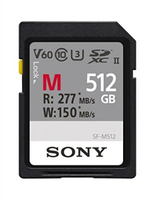 Sony Carte SDXC 512GB UHS-II R277/W150