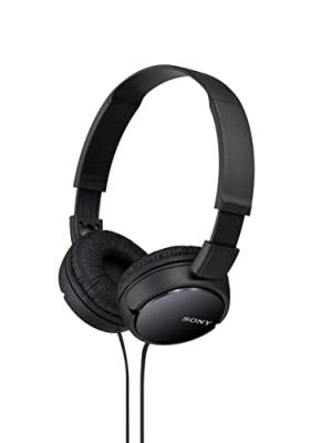 Casque SONY MDR-ZX110 noir Noir Sony