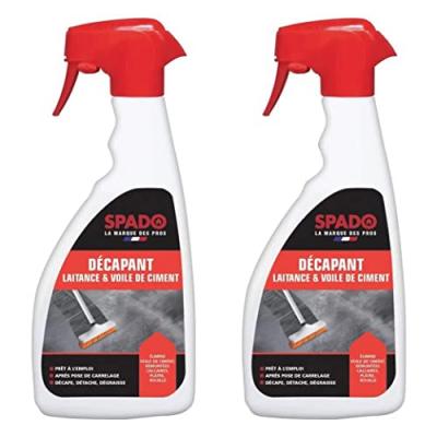 D&eacute;capant laitance et voile de ciment Spado professionnel 500ml