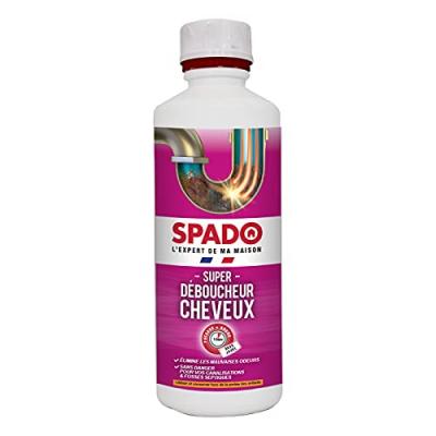 SPADO D&eacute;boucheur Cheveux pour Canalisations - 500 ml