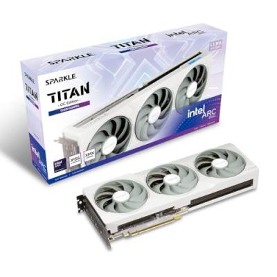 Sparkle Carte Graphique Arc B580 Titan Luna Oc 12gb Gddr6 