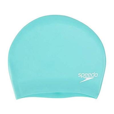 Speedo Femme Les Cheveux Longs Bonnet de bain, Vert, Taille unique EU