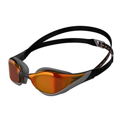 Lunettes de natation speedo fs pure focus mirror noir rouge