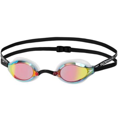 Speedo Fastskin Speedsocket 2 Mirror Swimming Goggles Blanc