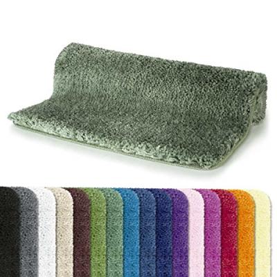 Tapis de bain Microfibre highland 55x65cm Basil - Vert - Spirella