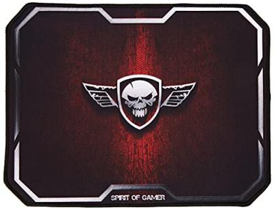 SPIRIT OF GAMER Tapis de souris Gamer Winged Skull - Rouge